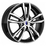 КиК Samara (КС866) 6x16 4x100 ET45 D67.1 Алмаз-черный