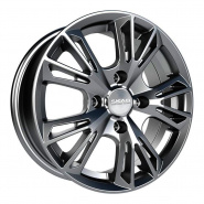 Скад Тулон 6x15 4x100 ET39 D67.1 Графит