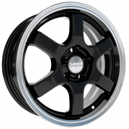 Скад Киото 6x15 5x100 ET38 D57.1 Антрацит-алмаз