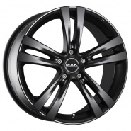 MAK Zenith 8x17 5x108 ET35 D72 Matt Black