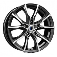 КиК Твист 7.5x17 5x114.3 ET41 D67.1 Алмаз-черный