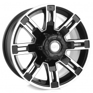 КиК Полюс 7.5x16 6x139.7 ET30 D108.1 Алмаз-черный