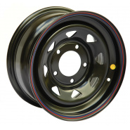 Off Road Wheels №71 8x15 5x139.7 ET-19 D110 BK