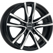 MAK Milano 6.5x16 5x108 ET35 D72 Black mirror