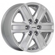 Rial Transporter 7x17 6x139.7 ET22 D100.1 Polar Silver
