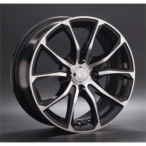 LS Wheels LS764 7x16 4x98 ET28 D58.6 BKF - 1