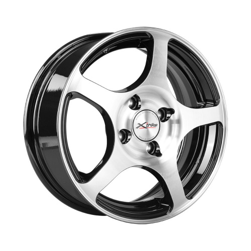 X'trike X-103 5.5x14 4x98 ET35 D58.5 BKFP - 1