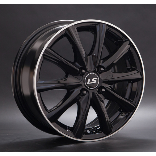 LS Wheels 741 6x15 4x100 ET48 D73.1 BKL - 1