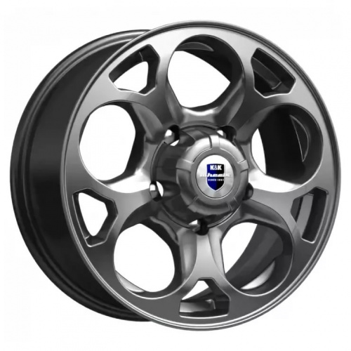 КиК Линкс 7x16 5x139.7 ET35 D108.5 Дарк платинум - 1