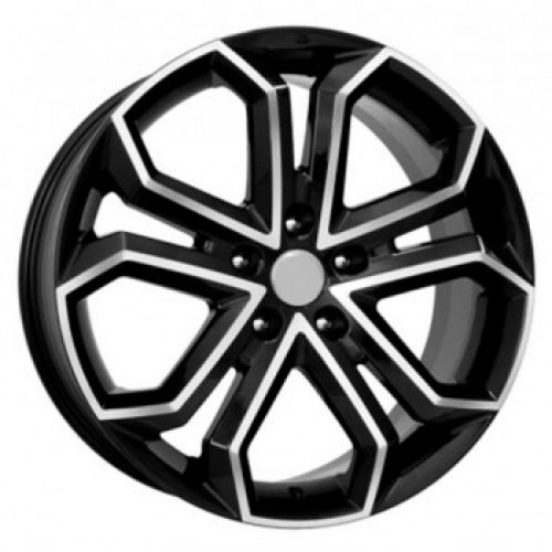 КиК Пандора 8.5x19 5x114.3 ET35 D66.1 Алмаз-черный - 1