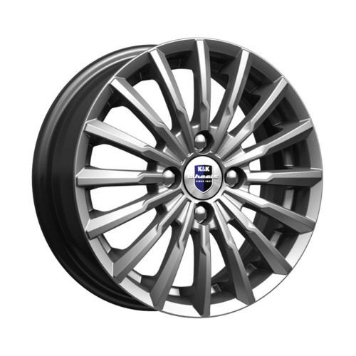 КиК Акцент 7x17 5x114.3 ET39 D60.1 Дарк платинум - 1