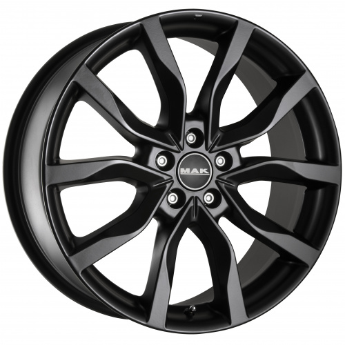 MAK Highlands 9.5x20 5x120 ET40 D72.6 Matt Black - 1