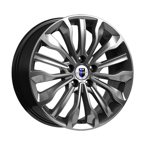 КиК Атакама 6.5x17 5x114.3 ET50 D66.1 Дарк платинум - 1