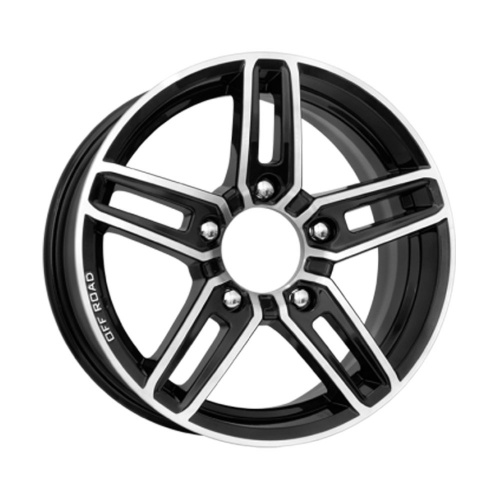 КиК Дон 6.5x16 5x139.7 ET40 D98 Алмаз-черный - 1