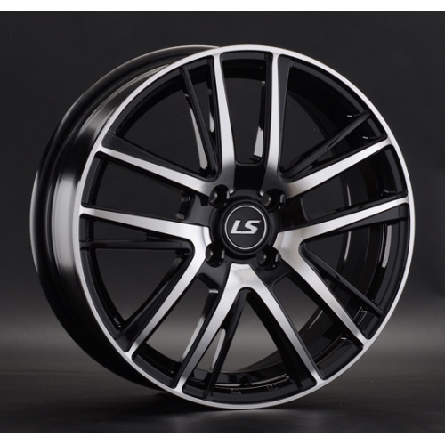 LS Wheels 917 6.5x17 5x108 ET40 D65.1 BKF - 1