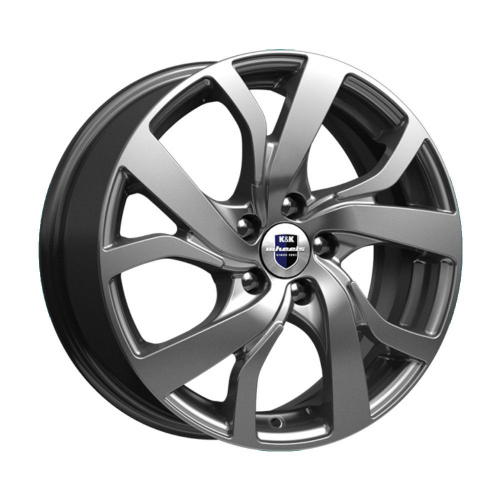 КиК Палермо 6.5x16 5x100 ET38 D67.1 Дарк платинум - 1