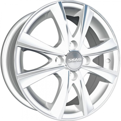 Скад Мальта 5.5x14 4x100 ET38 D67.1 Алмаз белый - 1