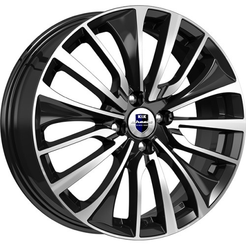 КиК Flanker 6.5x17 4x100 ET41 D60.1 Алмаз-черный - 1