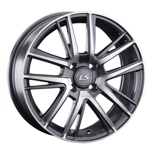 LS Wheels 917 6.5x17 4x100 ET41 D60.1 GMF - 1