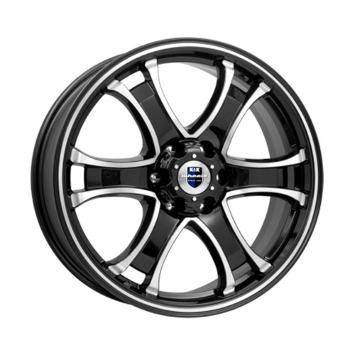 КиК Балеар 7.5x18 6x139.7 ET25 D106.1 Алмаз-черный - 1