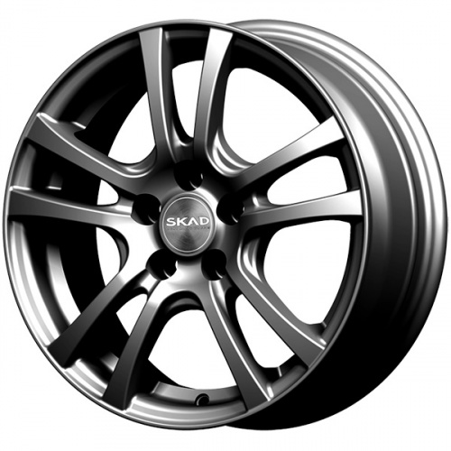 Скад Дели 6x15 4x100 ET47 D60.1 Графит - 1