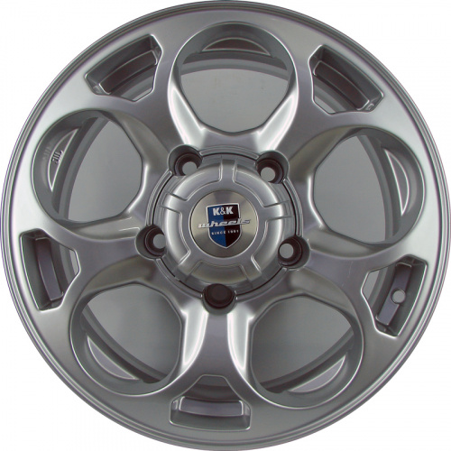 КиК Линкс 7x16 5x139.7 ET35 D108.5 Антрацит - 1